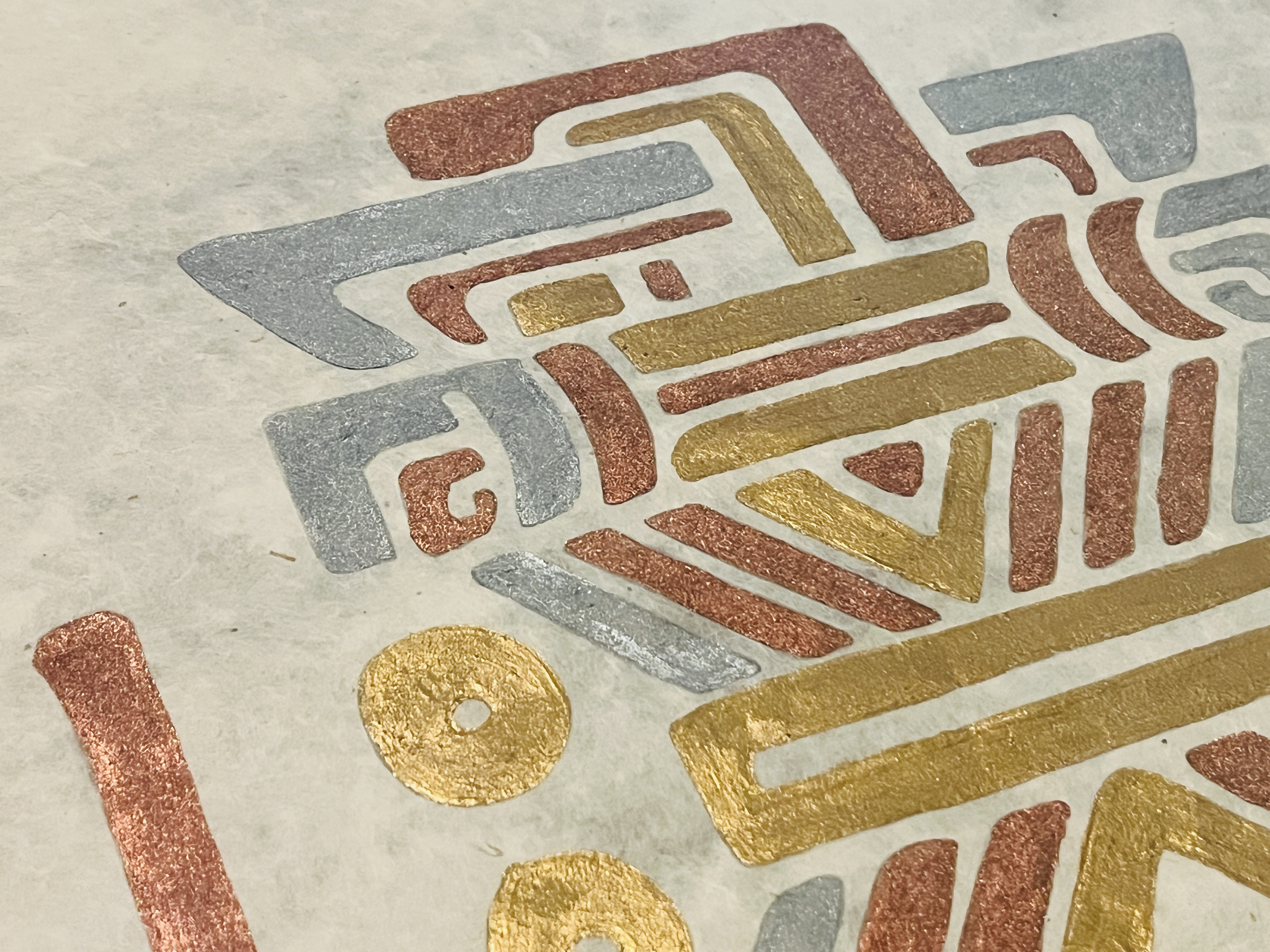 Maya hieroglyphic detail